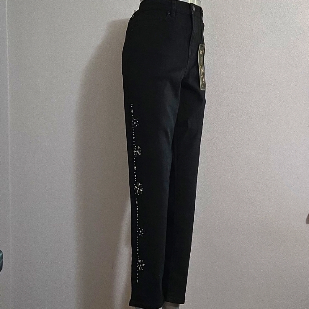 3 For 9$ DSquared2 Sequined Black Jeans